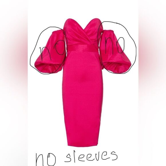 elle zeitoune pink dress 🧡 - Picture 10 of 10